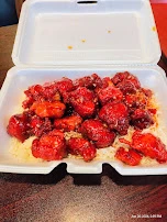 Chicken 65 with White Rice